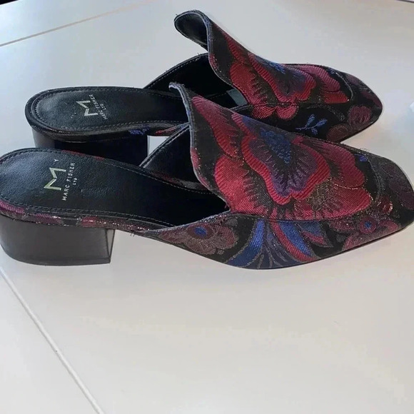 Marc Fisher LTD Lailey Block Heel Mule Size 6 - Picture 5 of 12